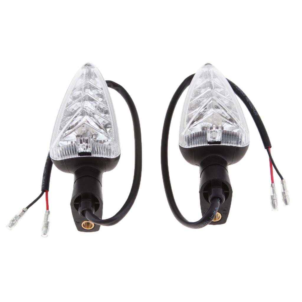 21mm Front/Rear LED Turn Signal Light for   800 2011-2015  Clear