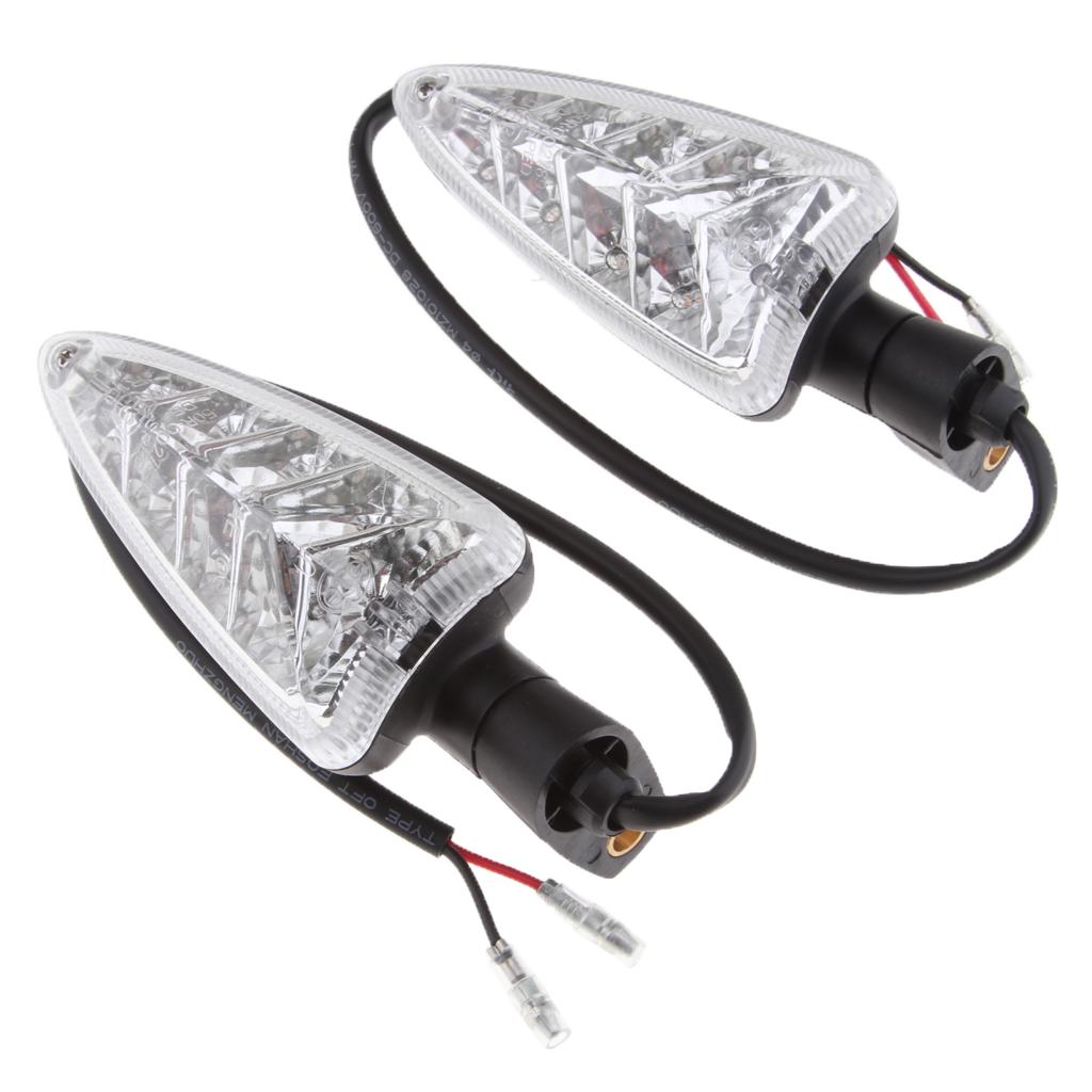 21mm Front/Rear LED Turn Signal Light for   800 2011-2015  Clear