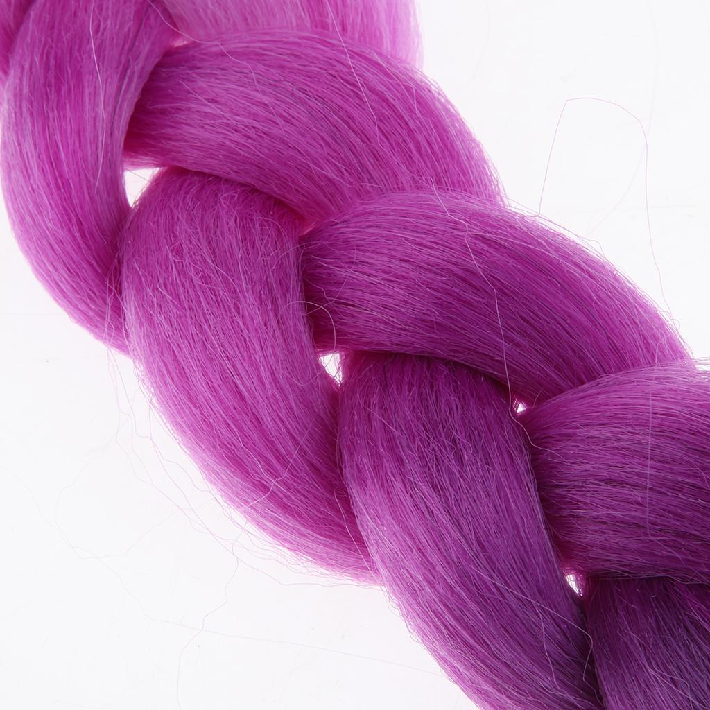 22'' Gradient Ramp Helmet Braids /Ponytail Motorbike PC Helmet Hair Color 1 