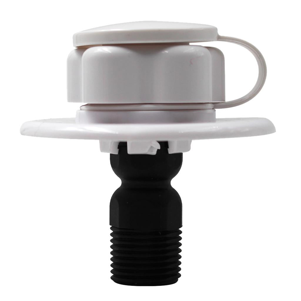 White Gravity Fresh Water Fill Hatch Inlet Plastic RV Trailer Camper