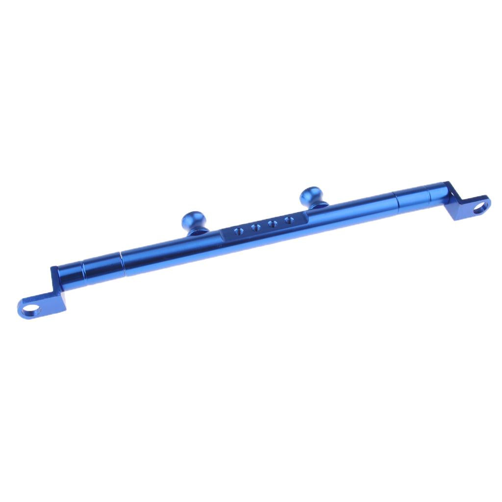 Motorbike CNC Multi-function Extended Crossbar Handlebar Balance Lever Blue