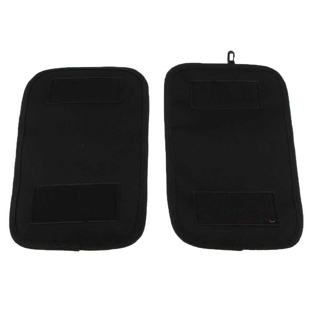2 x Saddlebag Organizer Hard Bags Storage for Harley Touring Bagger 2008-18