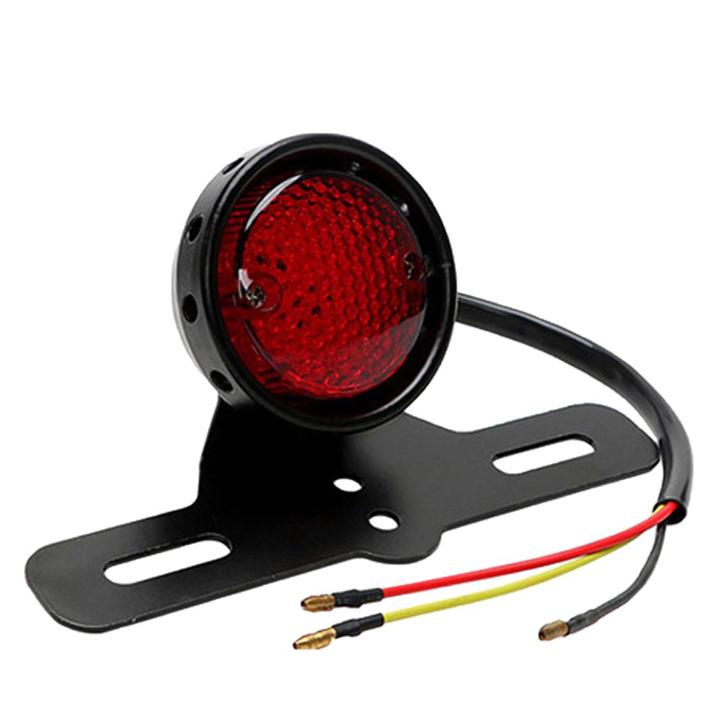 Universal Motorcycle Rear Tail Light Lamp for Harley Chopper Cafe Racer 