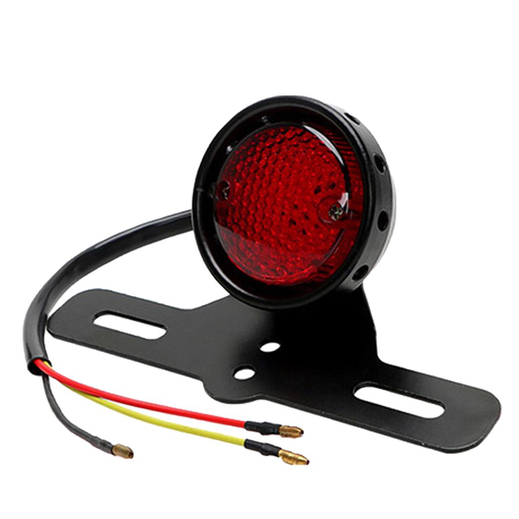 Universal Motorcycle Rear Tail Light Lamp for Harley Chopper Cafe Racer 