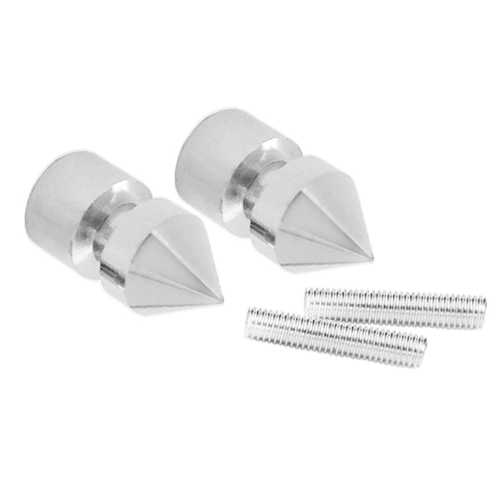 Motorcycle CNC Swingarm Swing Arm Spools Slider Stand Bobbins 8MM Chrome