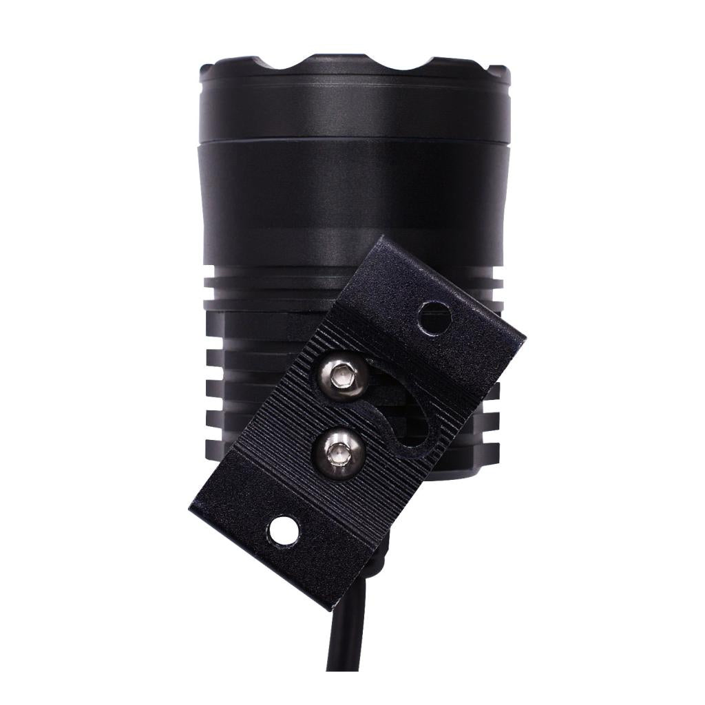LED Motorcycle Headlight Fog Spot Light DC 12-85V 30W with Rocker Switch
