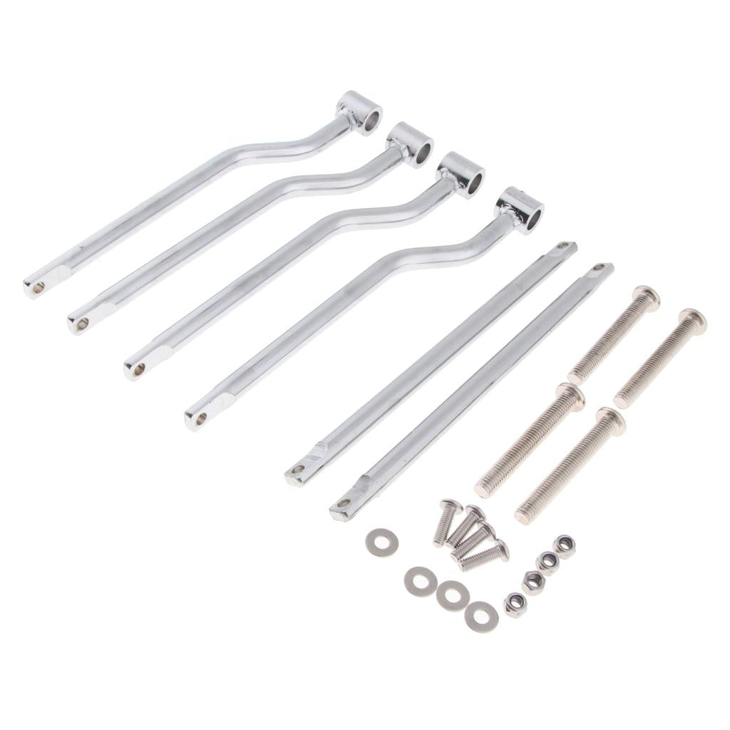Motorcycle Luggage Saddle Bag Support Bars Mount Bracket for Harley