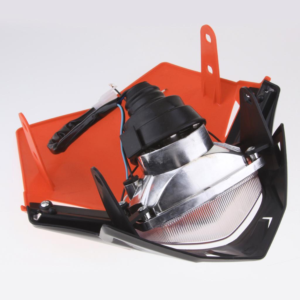 Motorbike Streetfighter LED Headlight For KTM SX EXC XCF SXF GSX ZXR Orange