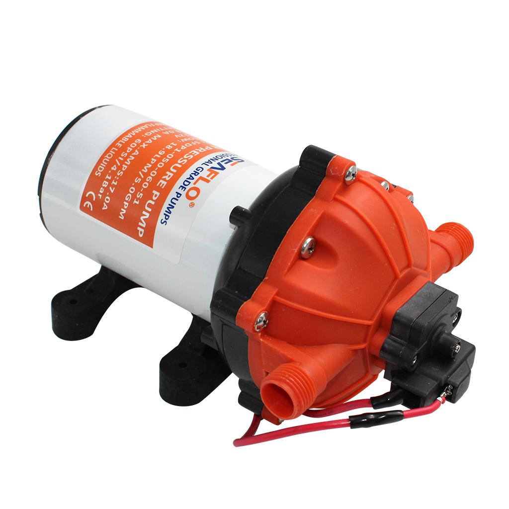 SEAFLO 24V Water Pressure Diaphragm Pump 18.9L/M 5.0GPH 60PSI Boat Marine RV