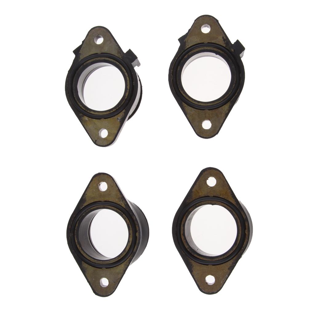 4pcs Carburetor Intake Boot Holder for for Suzuki GSF1250 Bandit 1250 2007-2012