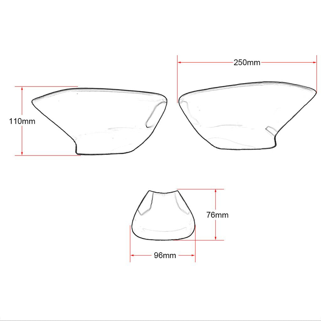 Smoke Headlight Lens Cover Protector For Yamaha X-MAX300 XMAX 250 300 17-18