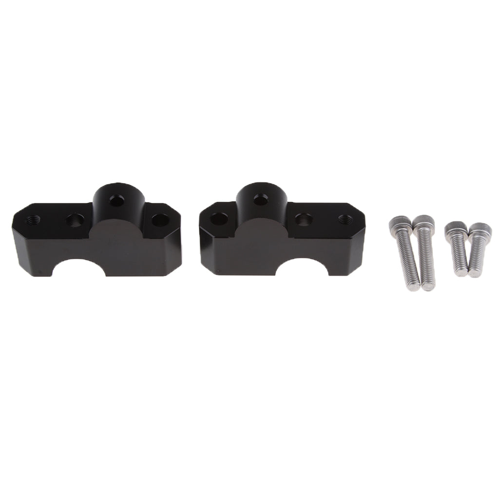 Black Motorcycle Handlebar Clamp Riser For BMW R1200GS LC  2013 2014 2015 2016 2017