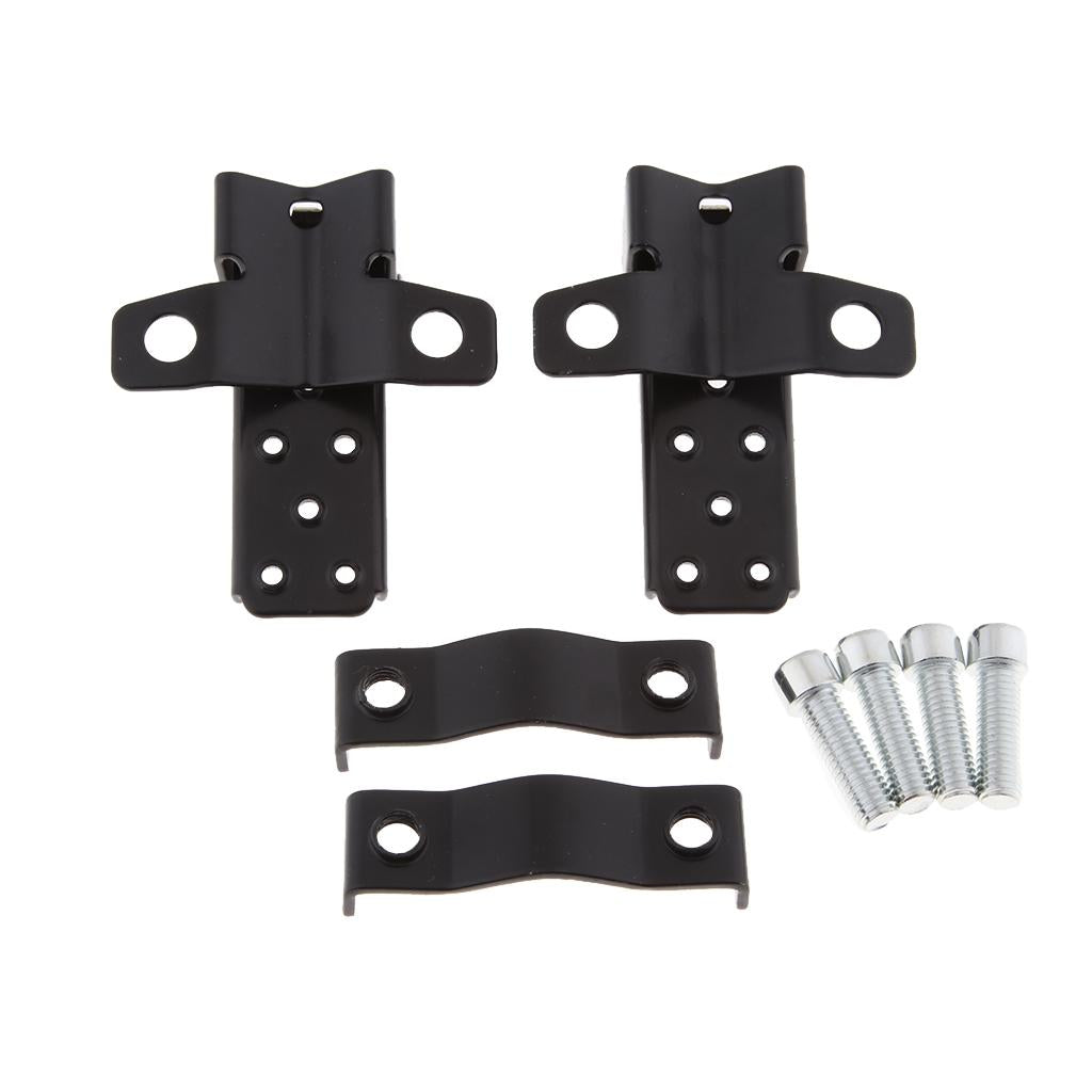 Retro Folding Foot Pegs Footrest Pedals for Dirt Pit Bike Motorcycle
