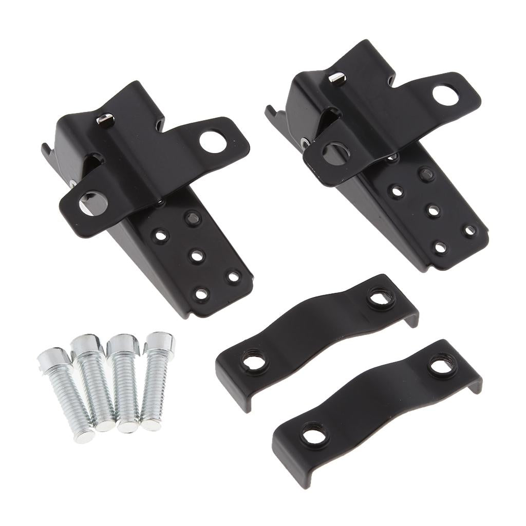 Retro Folding Foot Pegs Footrest Pedals for Dirt Pit Bike Motorcycle