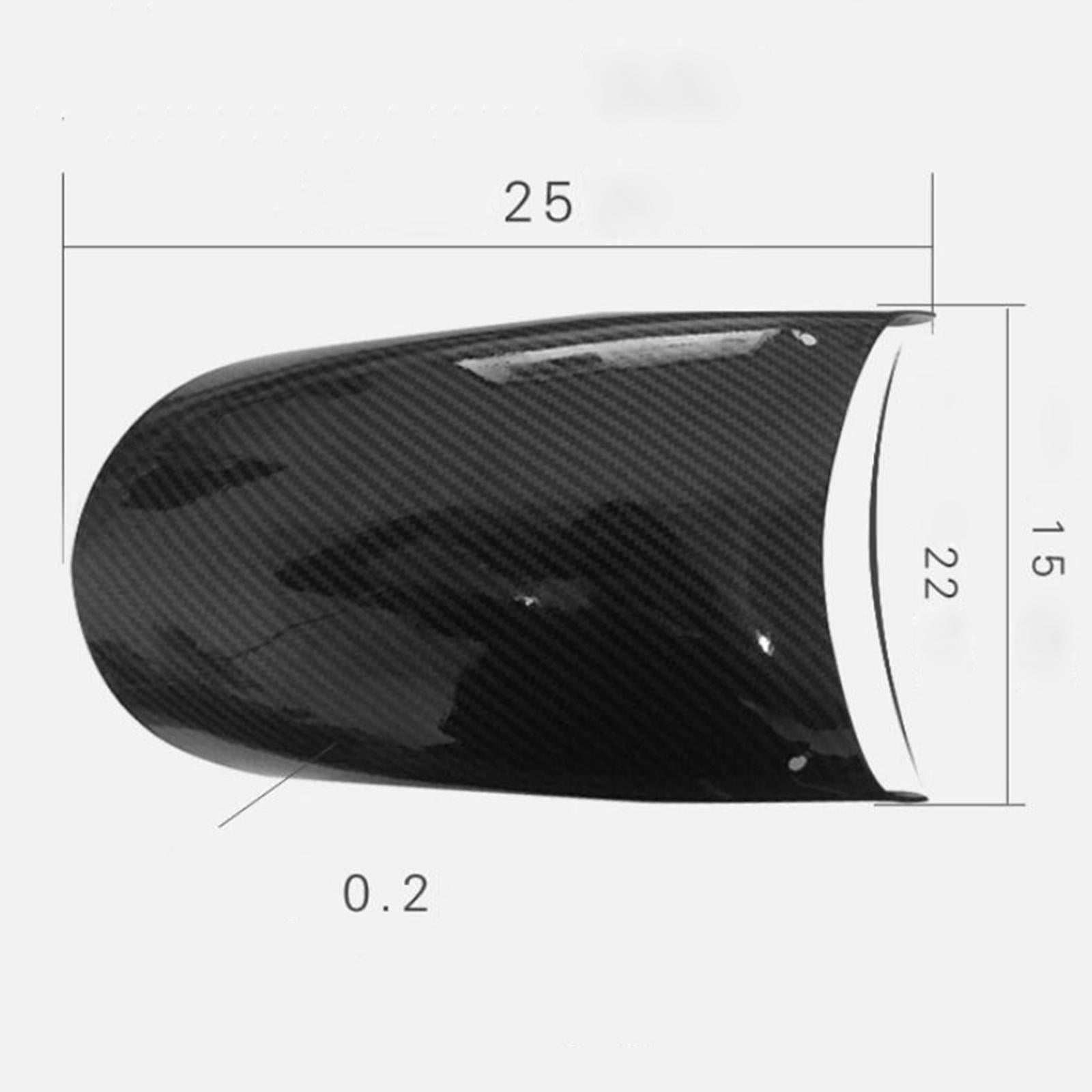 Carbon Fiber Motorcycle Front Fender Mudguard Extension Extender Type 4