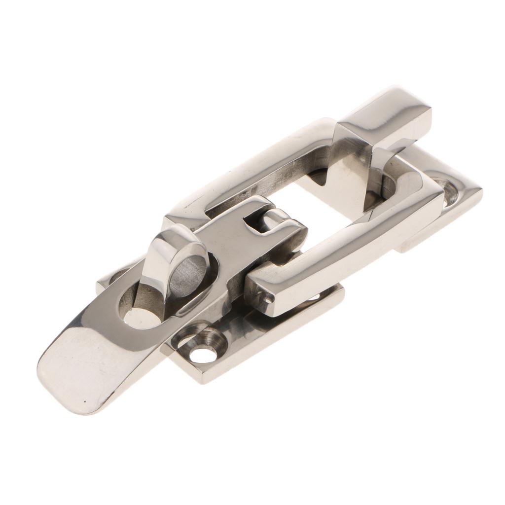 Stainless Steel Lockable Hold Downs / Hatch Clamps Heavy Anti-Rattle Latch