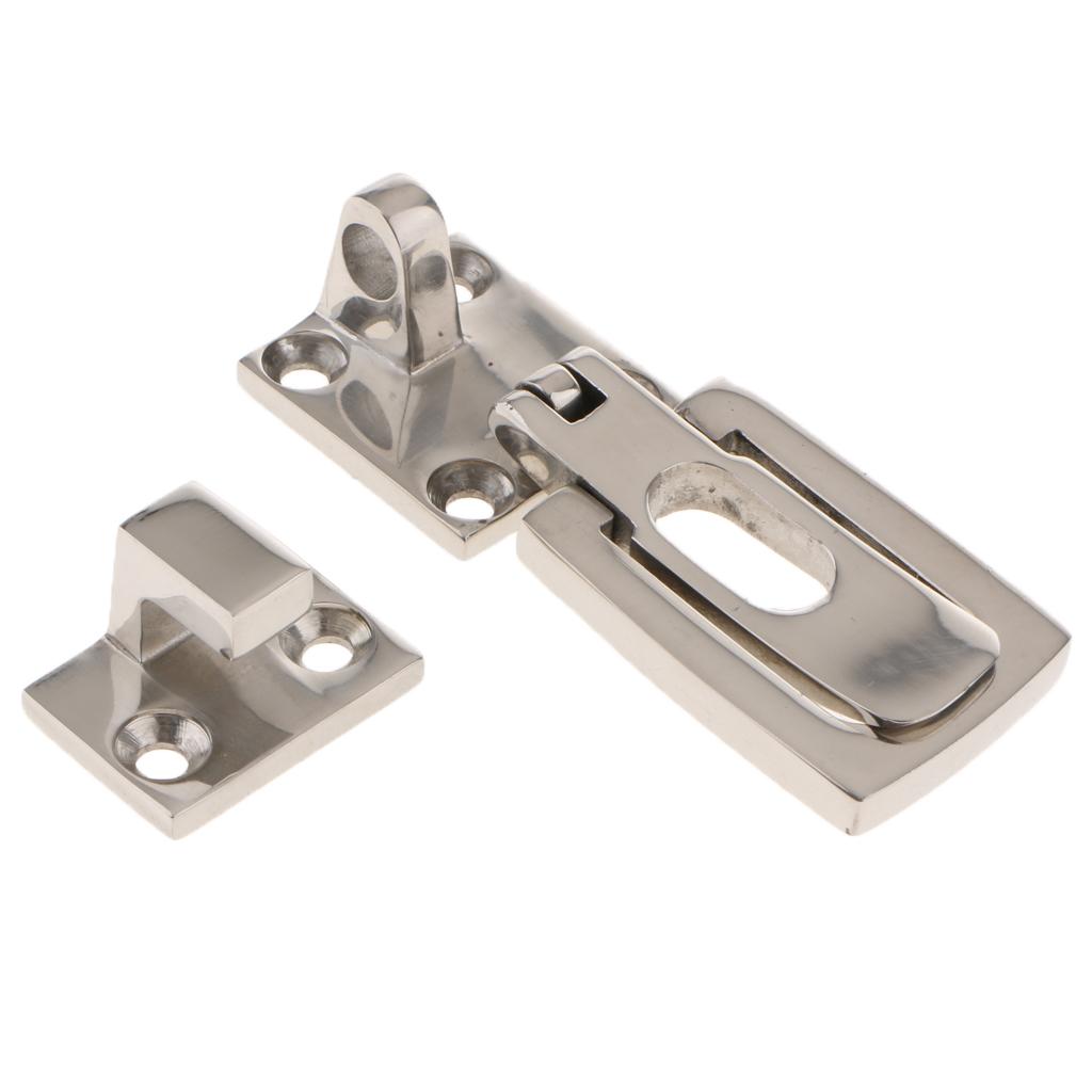 Stainless Steel Lockable Hold Downs / Hatch Clamps Heavy Anti-Rattle Latch