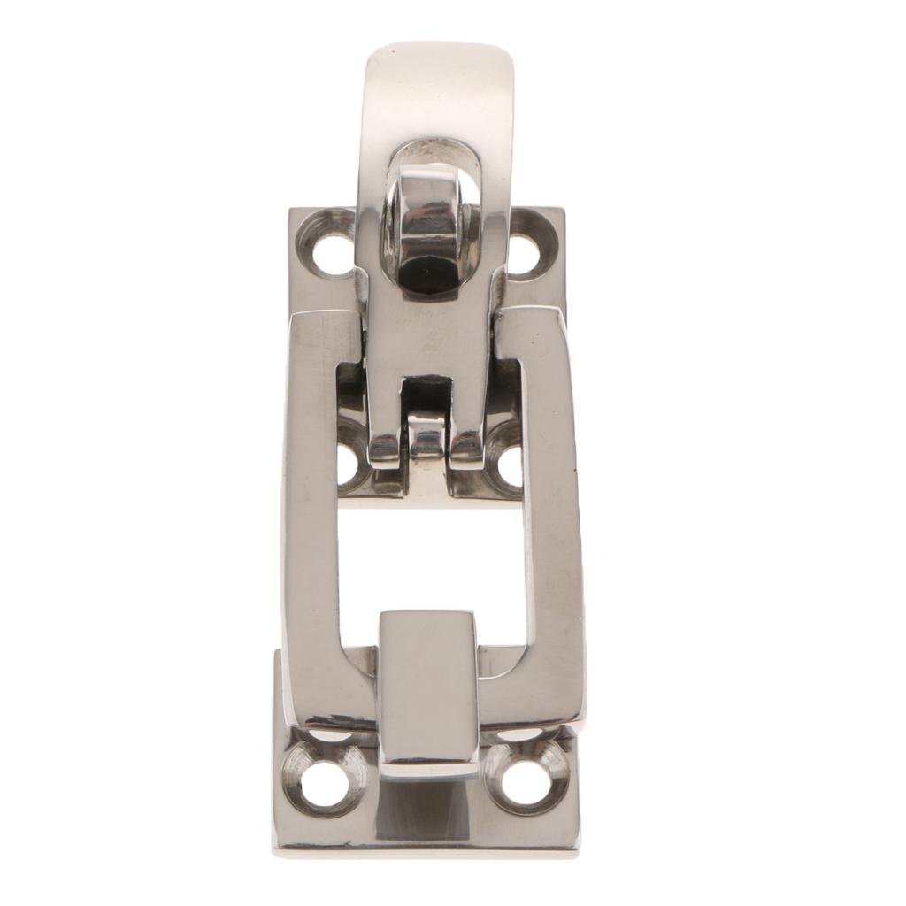 Stainless Steel Lockable Hold Downs / Hatch Clamps Heavy Anti-Rattle Latch