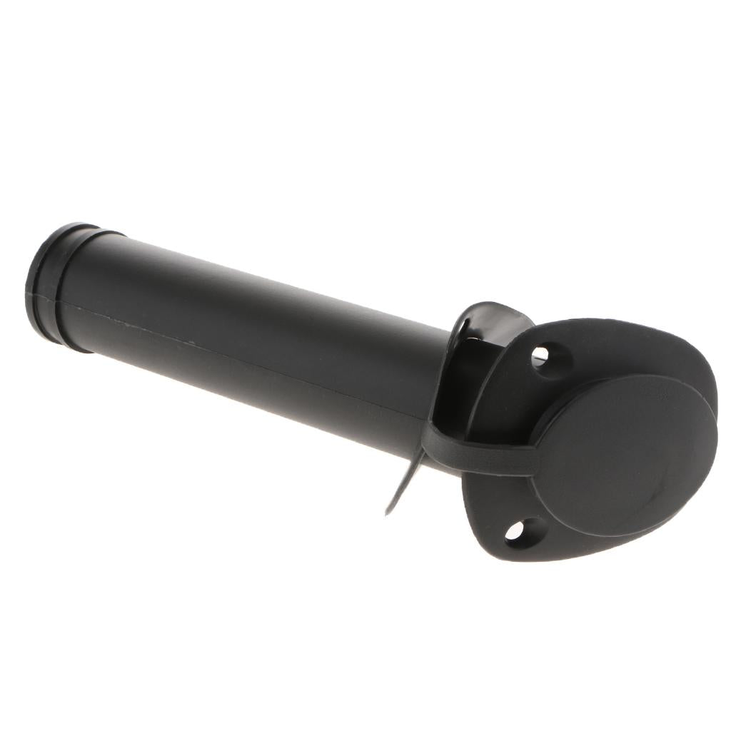 Boat Plastic Fishing Rod Holder Flush Mount 30 Degree for PVC Cap Cover