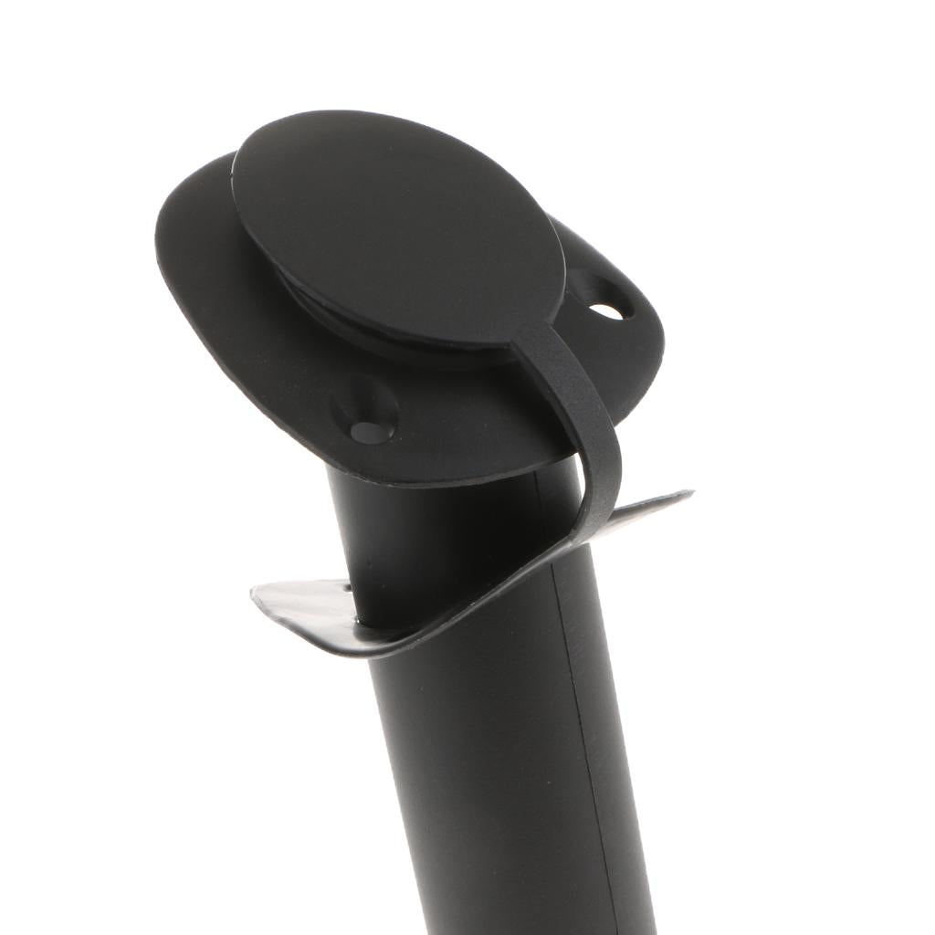 Boat Plastic Fishing Rod Holder Flush Mount 30 Degree for PVC Cap Cover