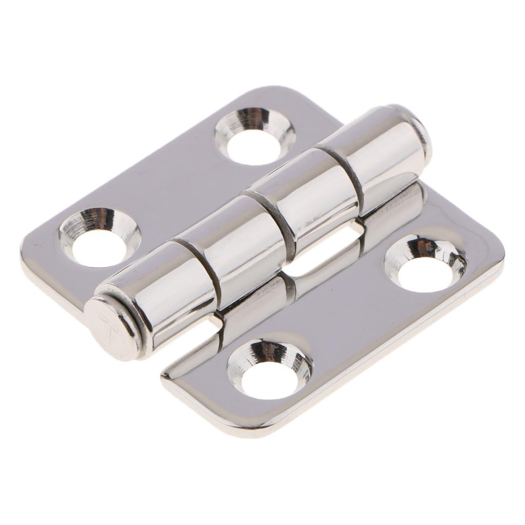 Marine Grade 304 Stainless Steel Door Hinge for Boats RV Horsebox 42x38mm