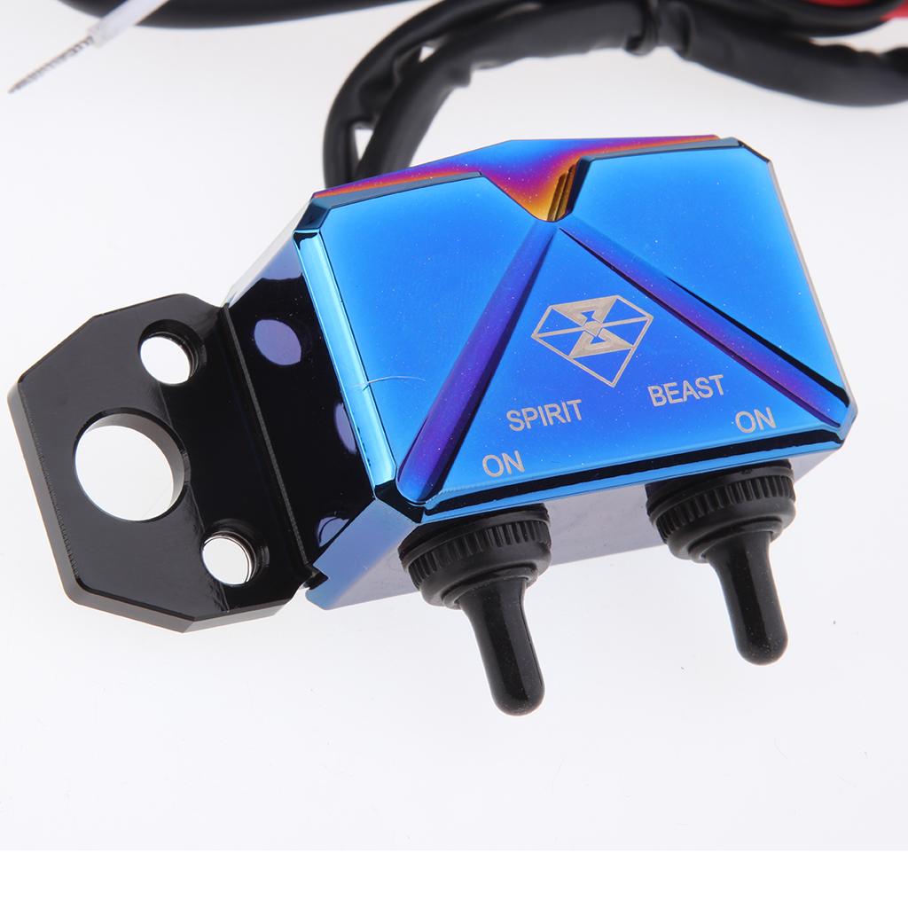 SPIRIT BEAST Motorcycle Switch Control Box for Dangerous Spot Light
