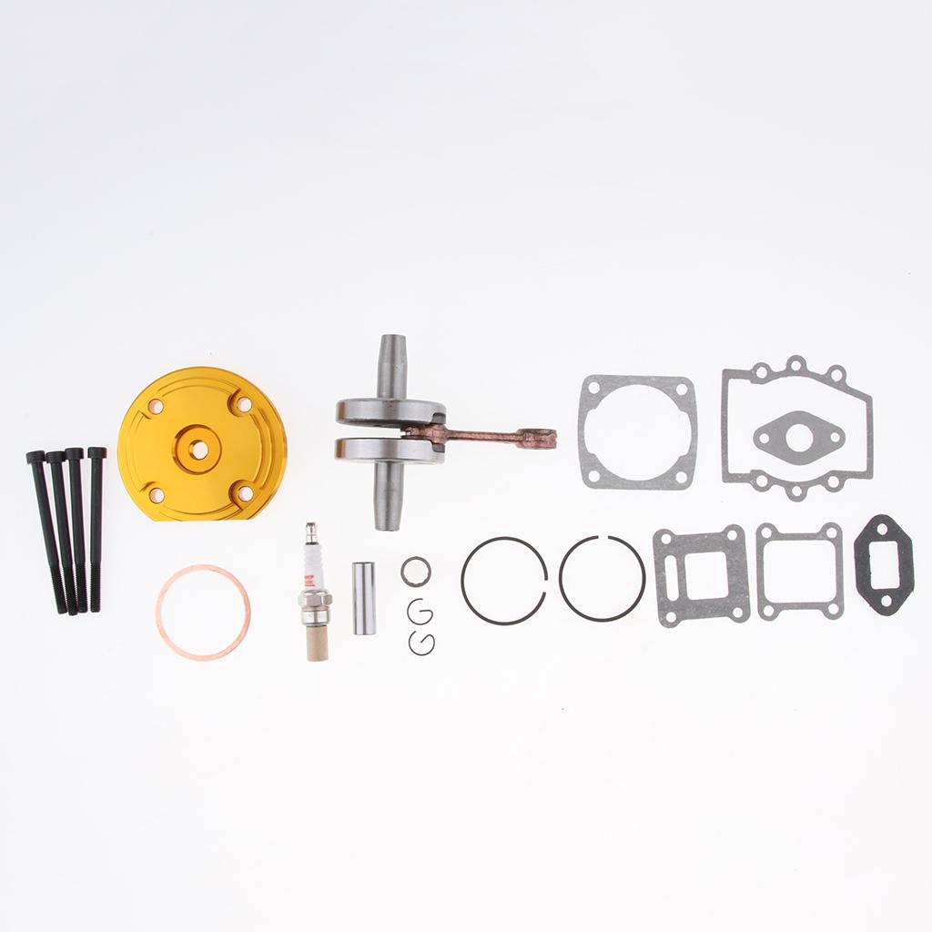 44mm Big Bore Cylinder Shaft Piston Kit for 49cc Mini Dirt Pocket Bike ATV