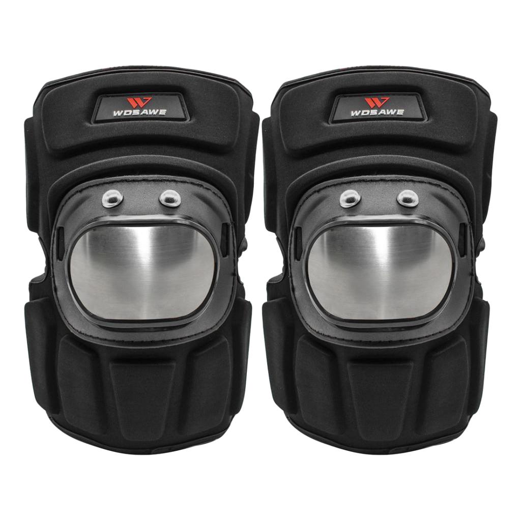 Motorcycle Motocross Knee Shin Guard Pads Protector Protective Gear Black