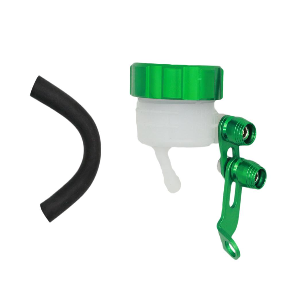 Universal Motorcycle Brake Clutch Oil Cup Cylinder Fluid Reservoir Green