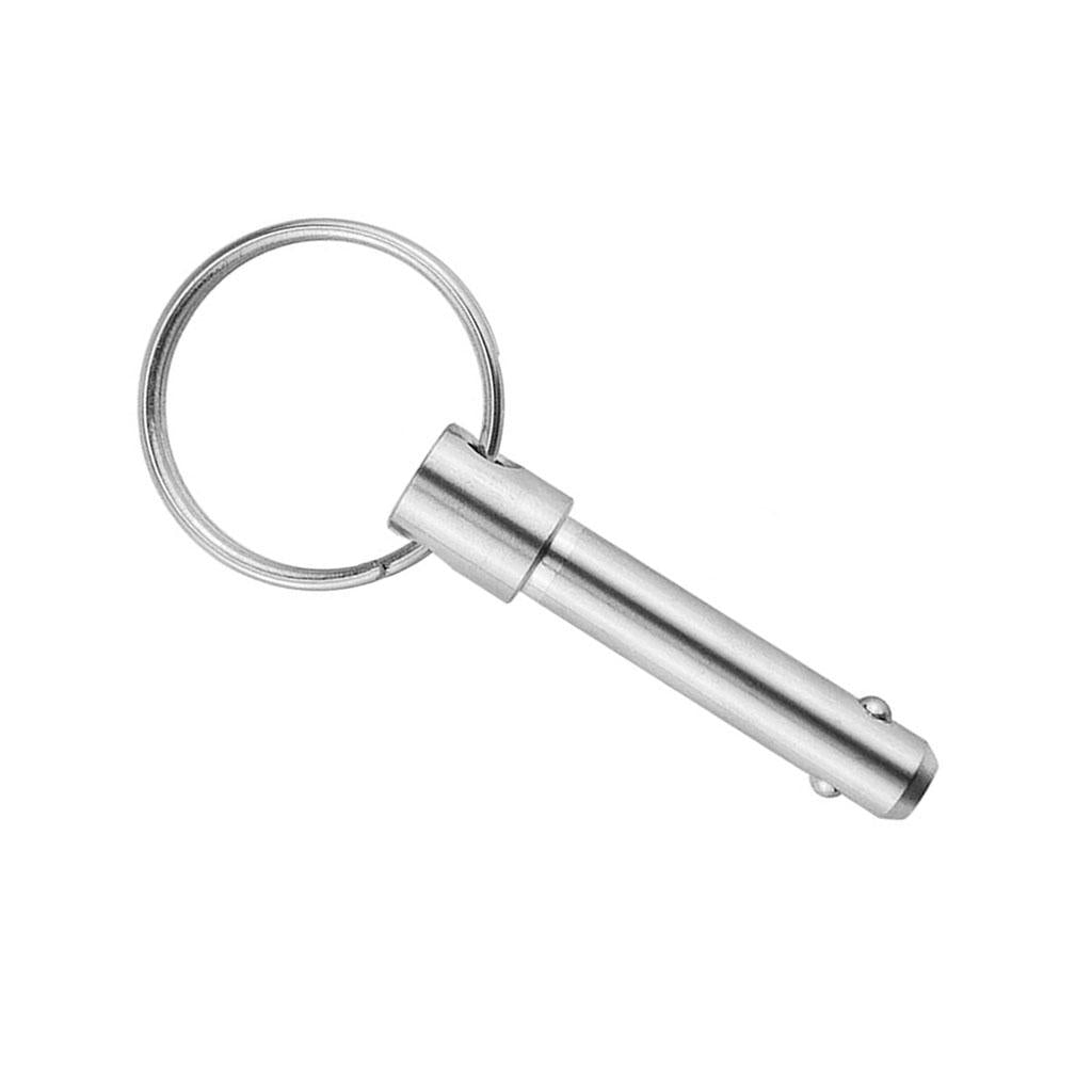 2x316 Stainless Steel Boat Top Deck Hinge Quick Release Pin 8 x 52mm