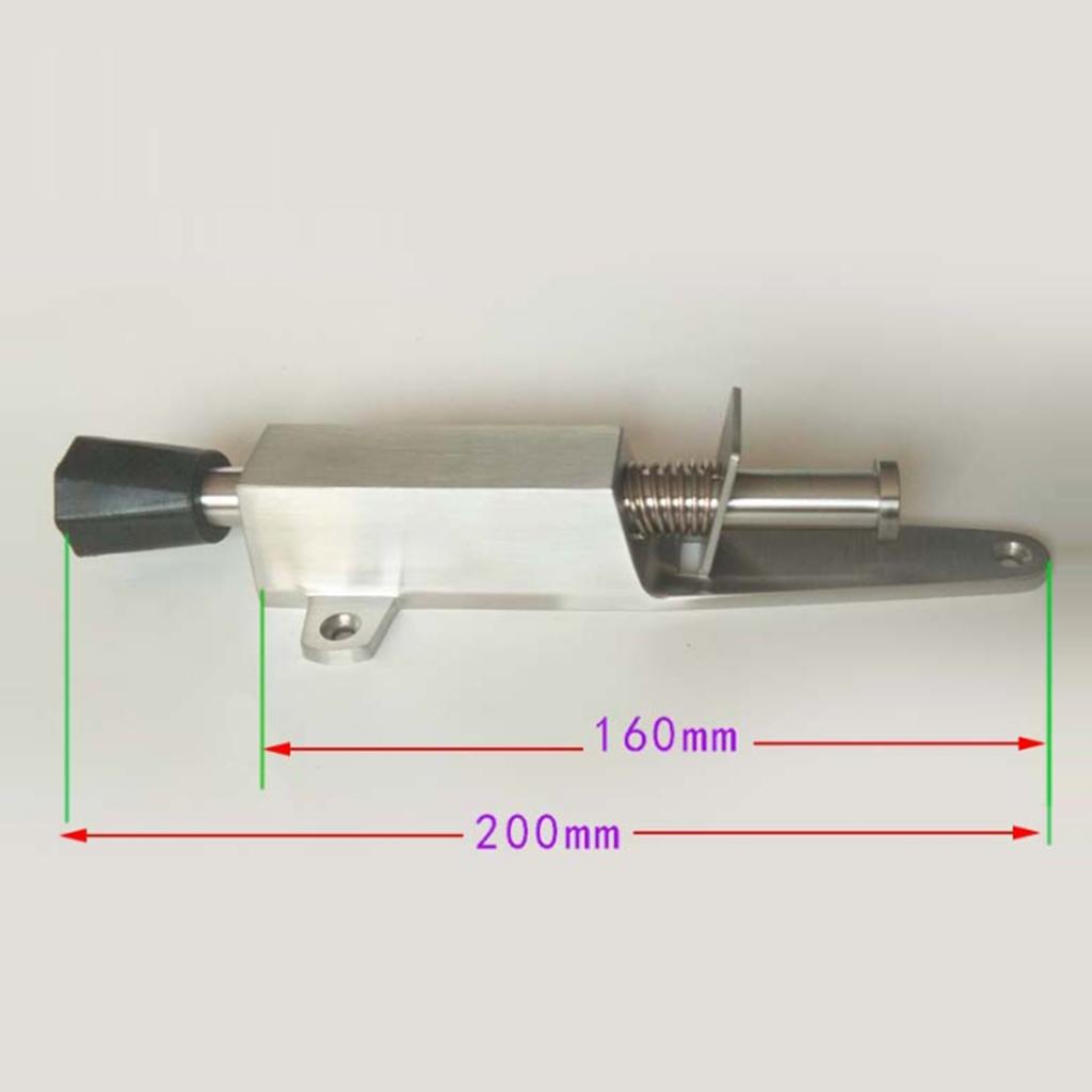 304 Stainless Steel Door Stopper Holder Doorstop 200mm