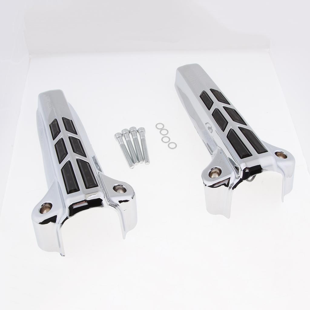 1 Pair Lower Fork Leg Covers for Harley FLHT FLHX FLHR 2014-2018 Color 2