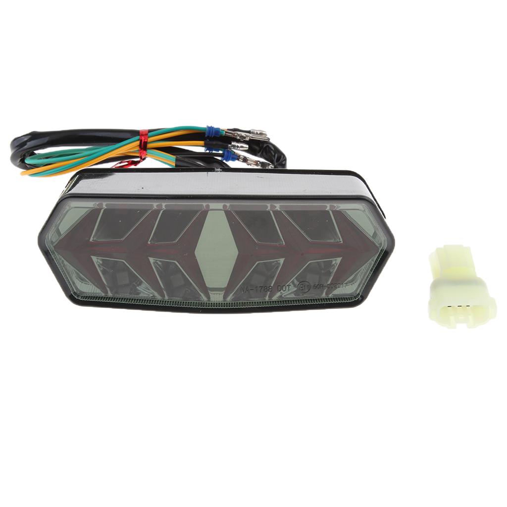 Smoke Lens Motorcycle Integrated LED Tail Light Lamp for Honda Grom MSX125