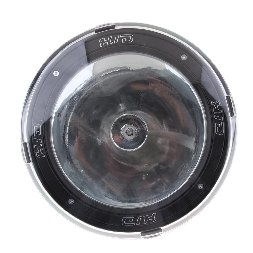 9'' 100W Flood Driving Lights HID Xenon 12V Trucks SUV Spot Work Light Black