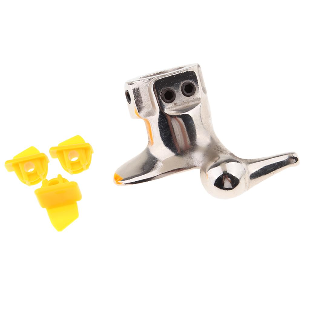 Motorcycle Tire Changer Mount Demount Head Duckhead w/3 Pads Cast Steel 28mm