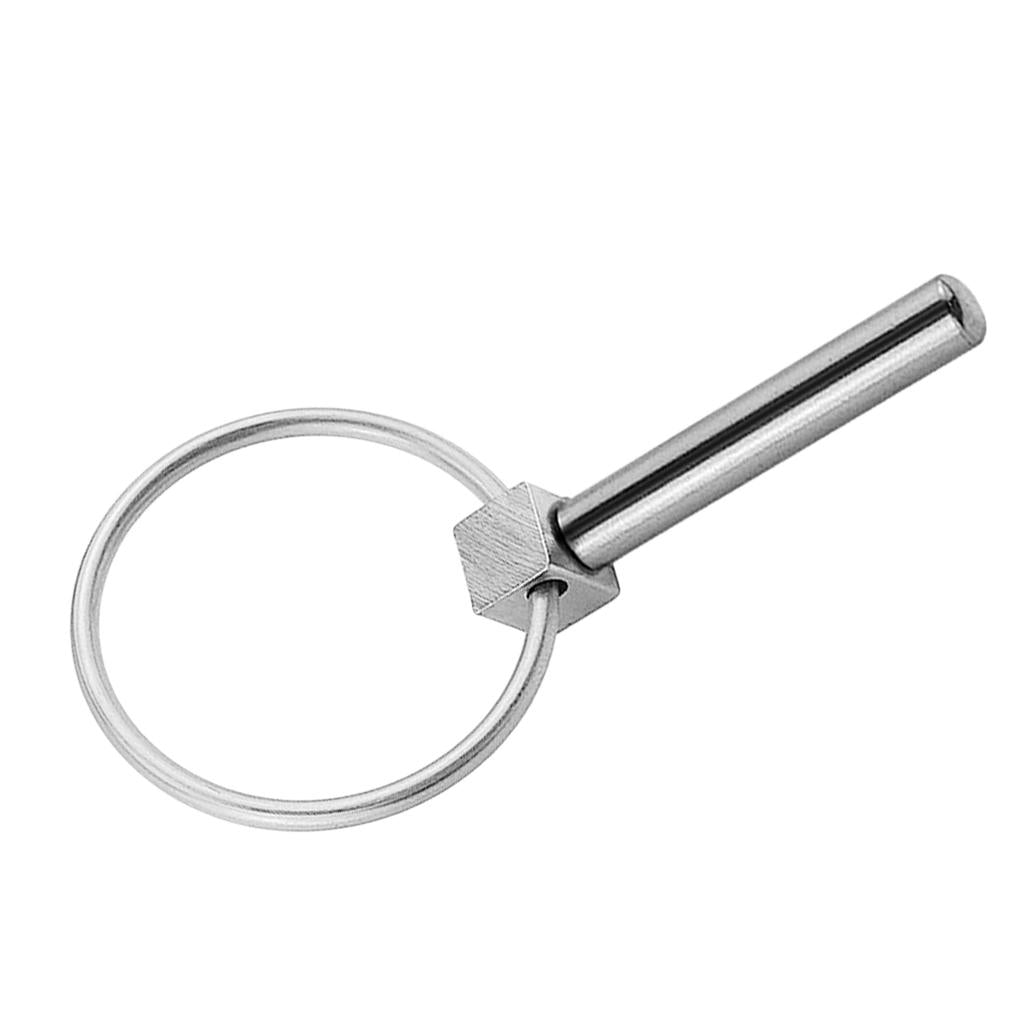 Quick Release Pin, 316 Stainless Steel Marine Hardware Boat/Bimini Top 8mm