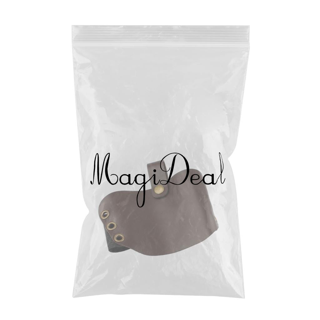 Wear-resistanting Motorbike Gear Shift Protective Shoe Pad Boot Cover Brown