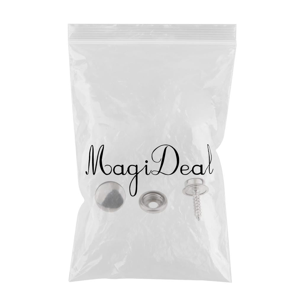 Boat Marine Car Canvas Cover Snap Button Screw Studs Fasteners Kit