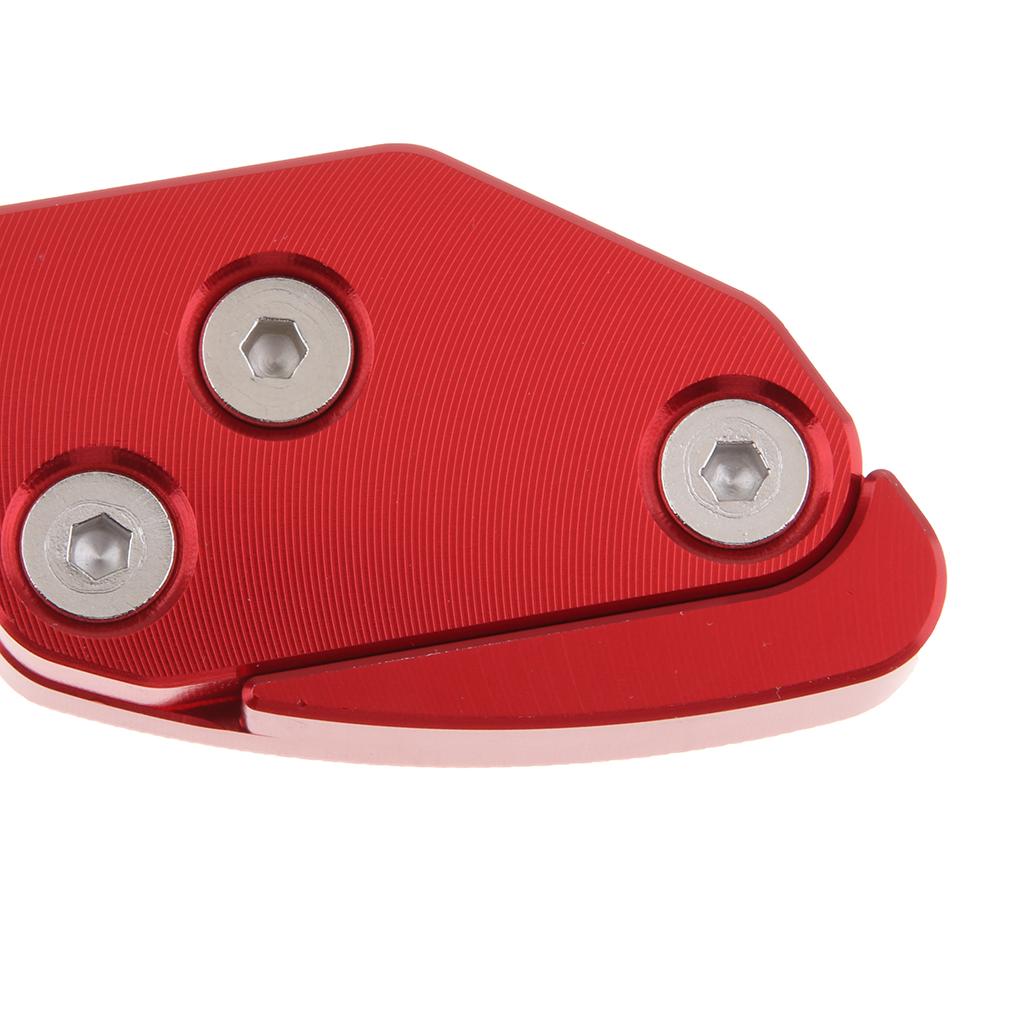 Side Stand Enlarger Support Pad for Yamaha XMAX 125/250/300/400 17-18 Red