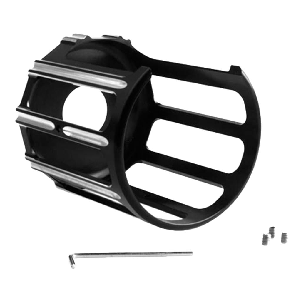 Durable and Stylish Oil Filter Cover Cap for Harley Motorcycles, Aluminum