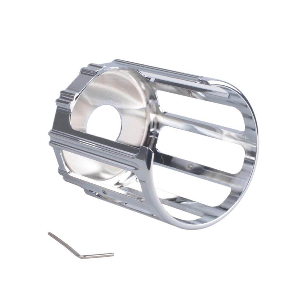Motorcycle Aluminum Oil Filter Cover Cap Grille Styling for Harley Models