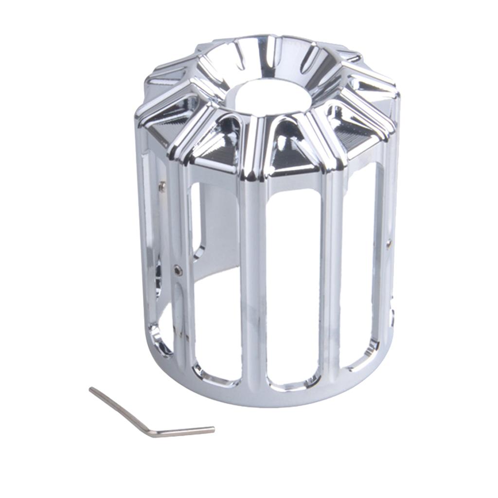 Motorcycle Aluminum Oil Filter Cover Cap Grille Styling for Harley Models