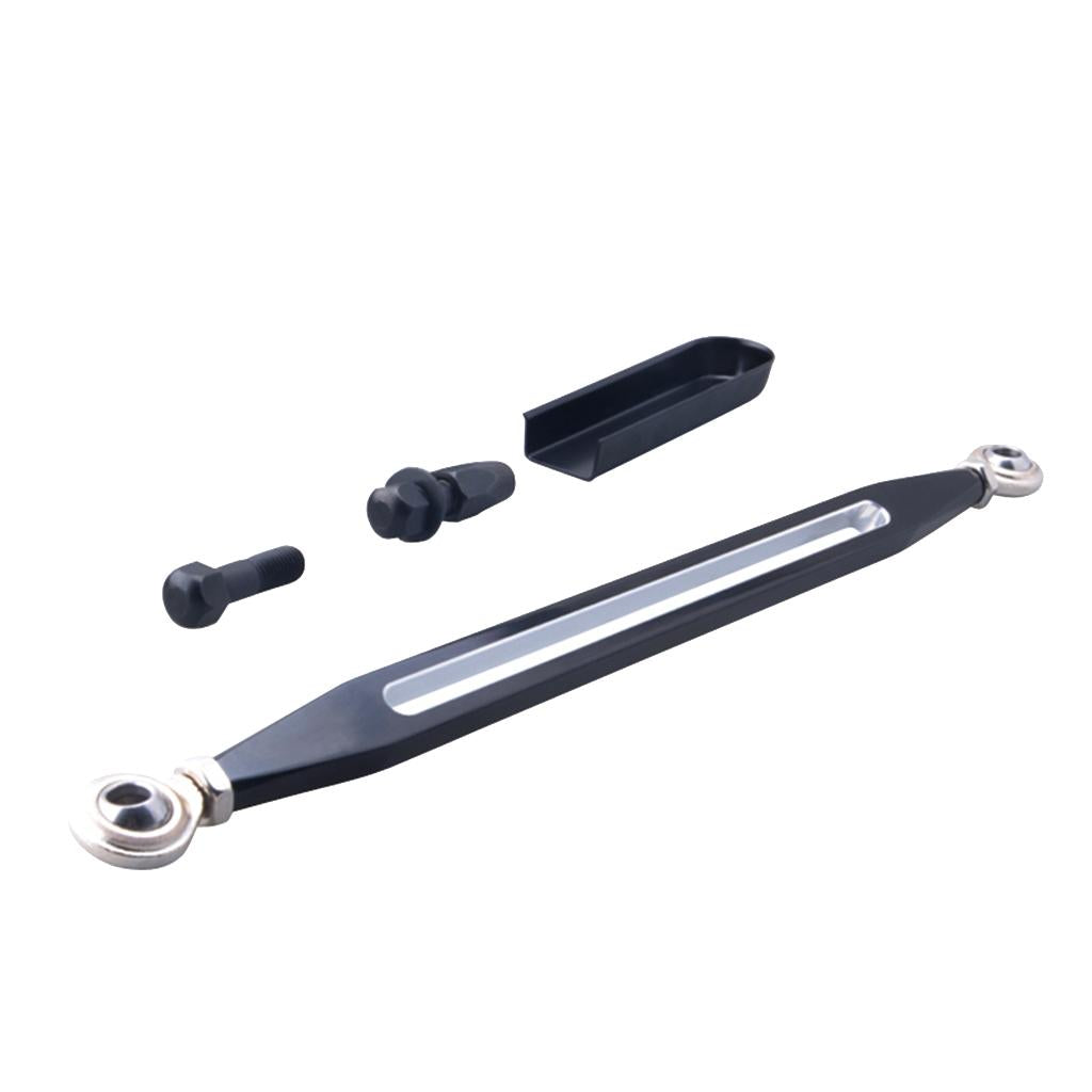 Motorcycle Gear Shift Linkage Shifter Link for Harley Black - 1 Hole