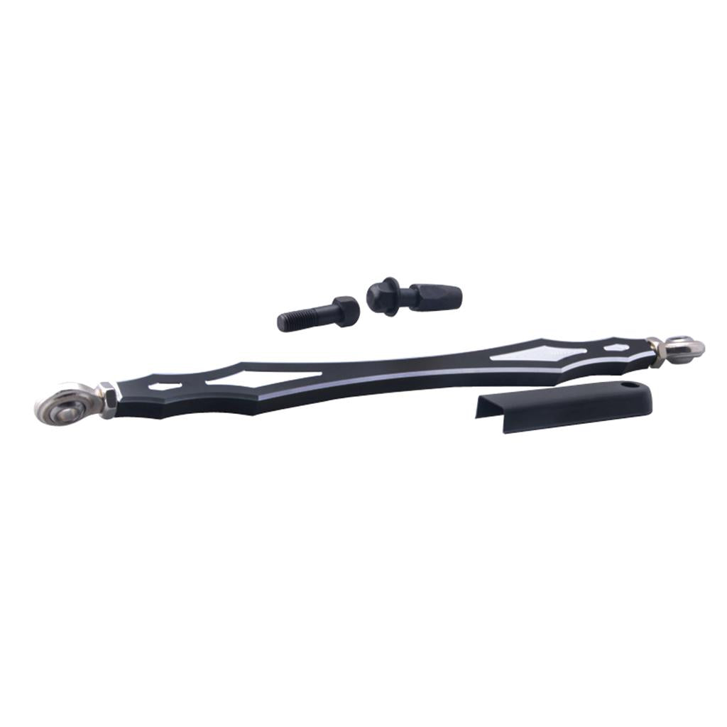 Motorcycle Gear Shift Linkage Shifter Link for Harley Black - Rhombus