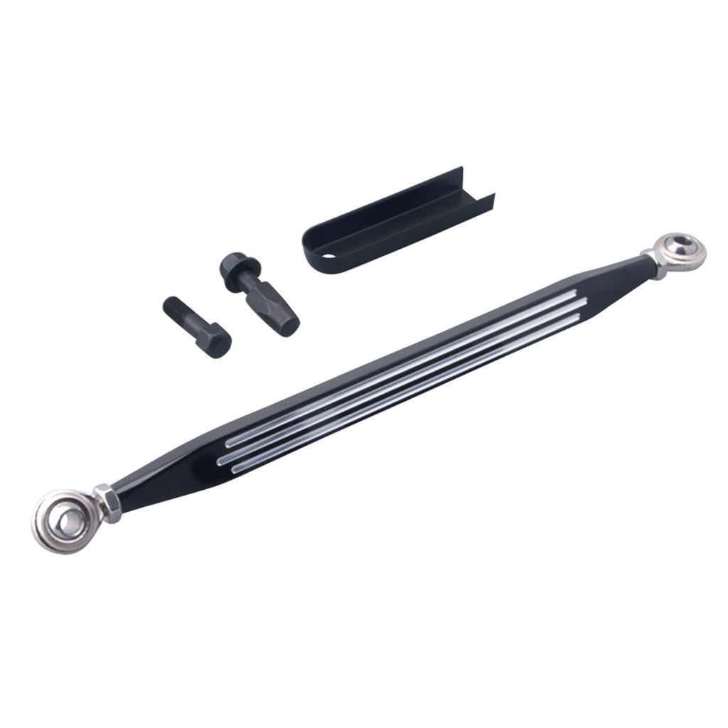 Motorcycle Gear Shift Linkage Shifter Link for Harley Black - Stripe