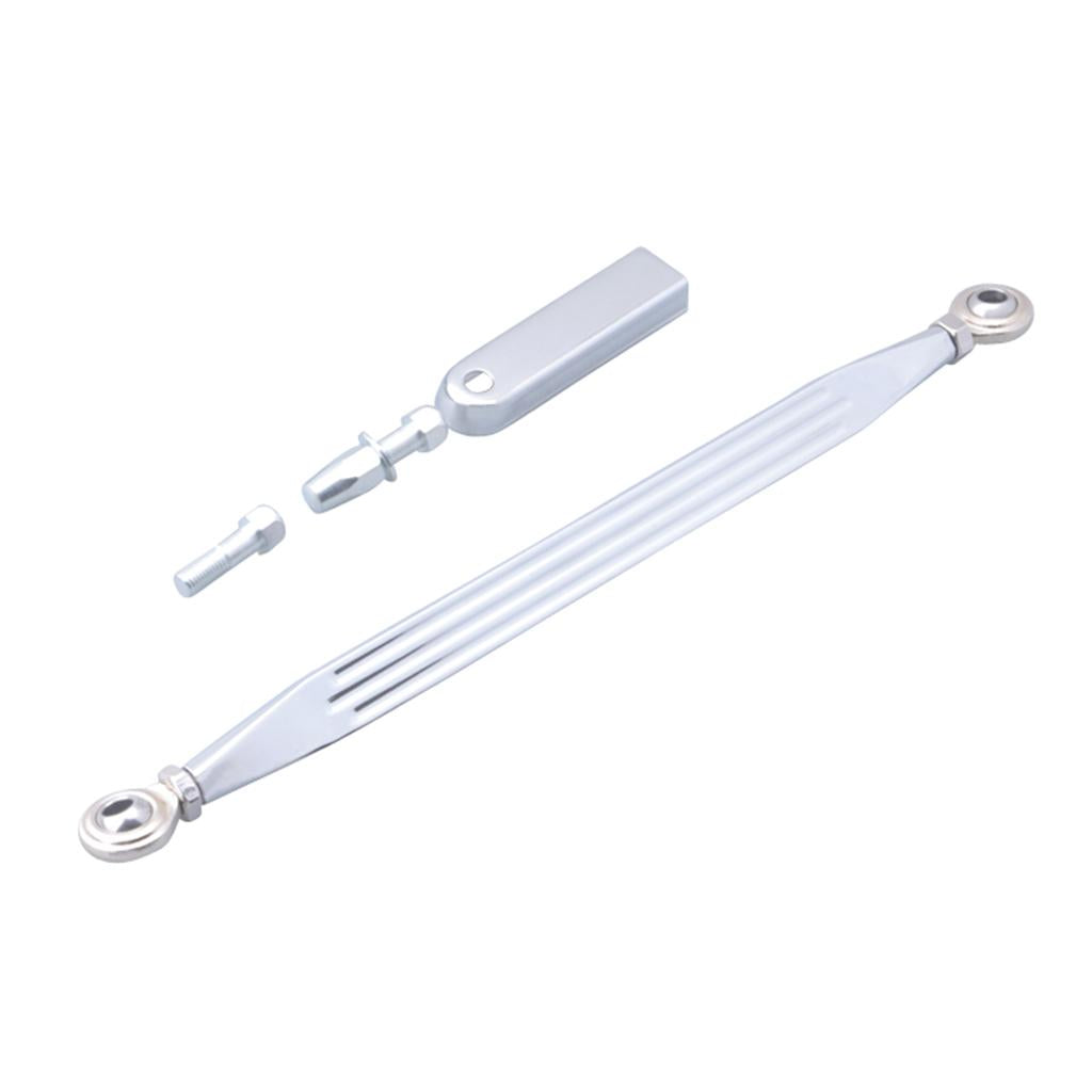 Motorcycle Gear Shift Linkage Shifter Link for Harley Silver - Stripe