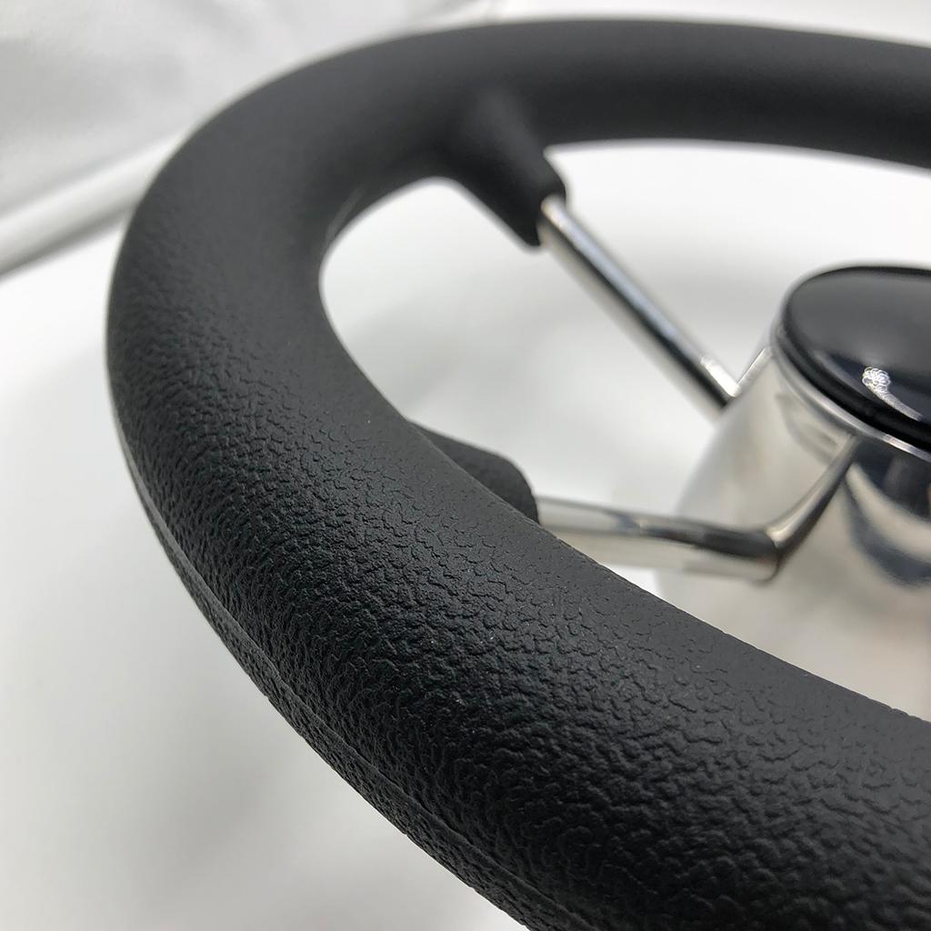 Marine Stainless Steel Boat Steering Wheel 11 5 Spoke for PU Foam Grip"