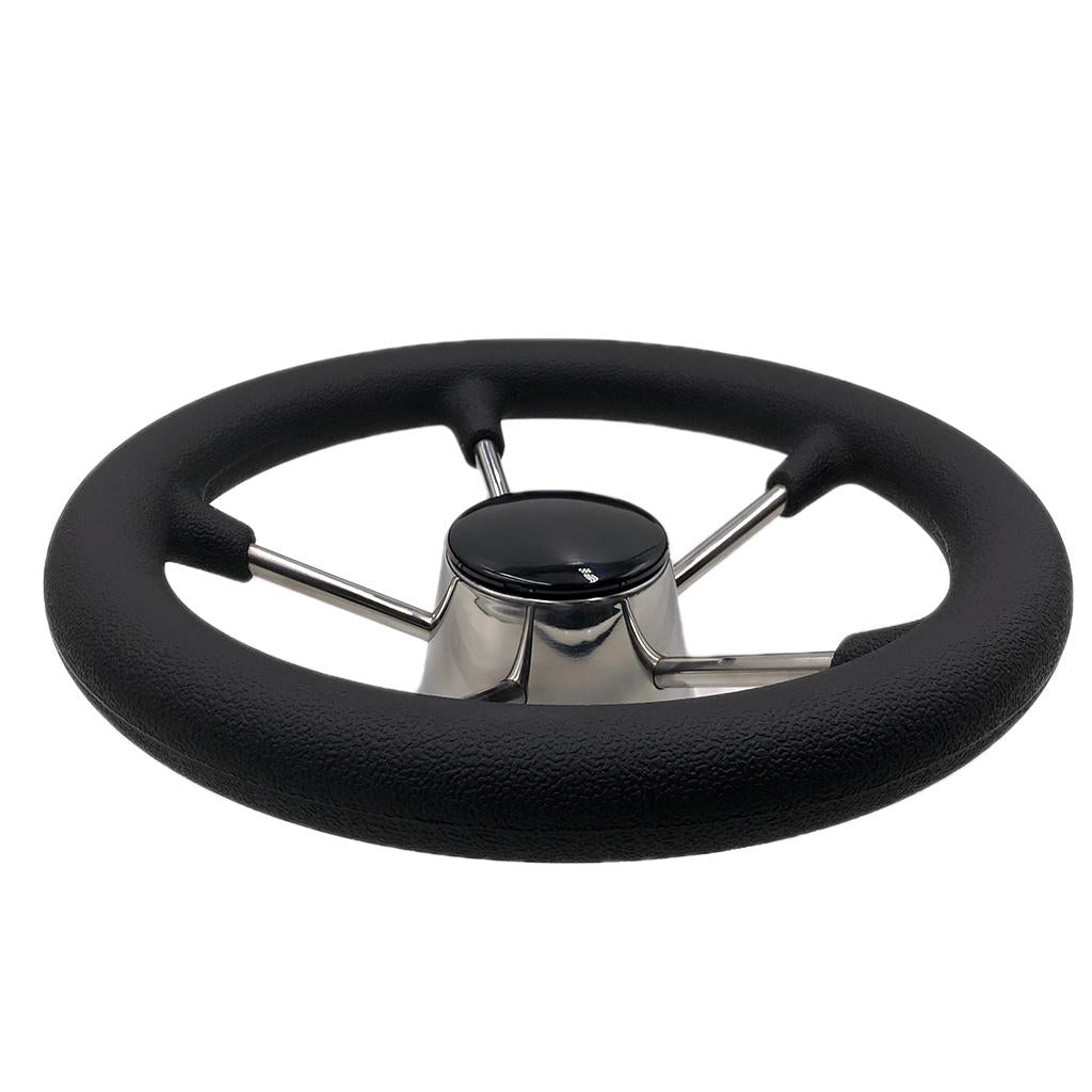 Marine Stainless Steel Boat Steering Wheel 11 5 Spoke for PU Foam Grip"