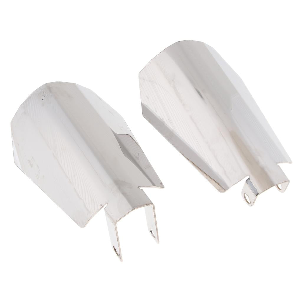 Hand Guards Wind Deflector for Harley Dyna Baggers Sportster Silver L