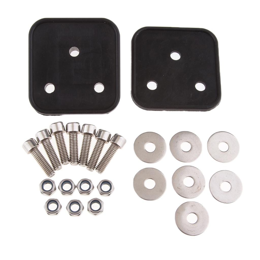 Laydown License Plate Frame Mount for Harley Sportster Dyna Softail Chrome